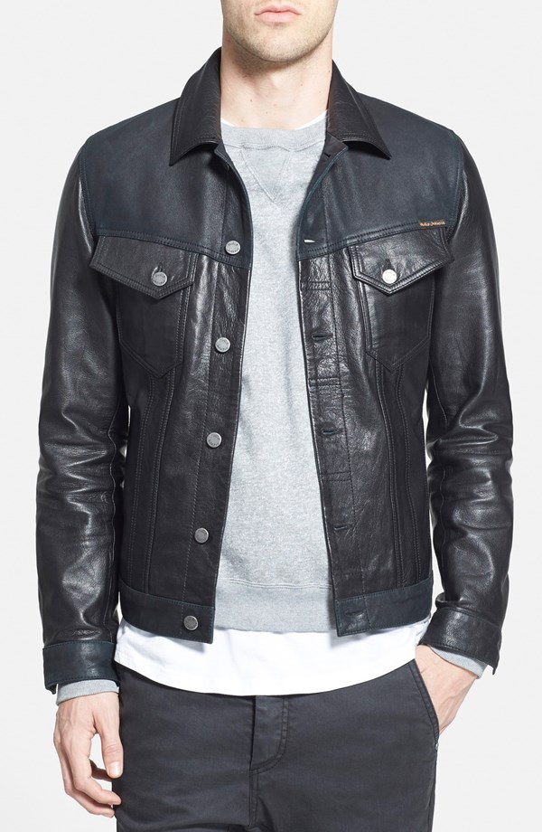 ... Perry Black Leather Jacket Nordstrom Highlights Mens Leather Jackets