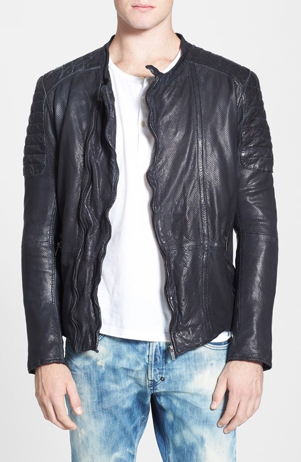 ... Leather Biker Jacket Nordstrom Highlights Mens Leather Jackets