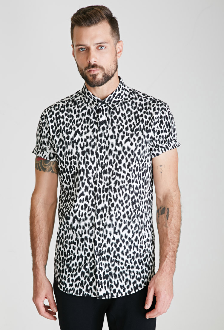 21 Leopard Print Shirt Valentines Day Date: Forever 21 Men Rounds Up ...