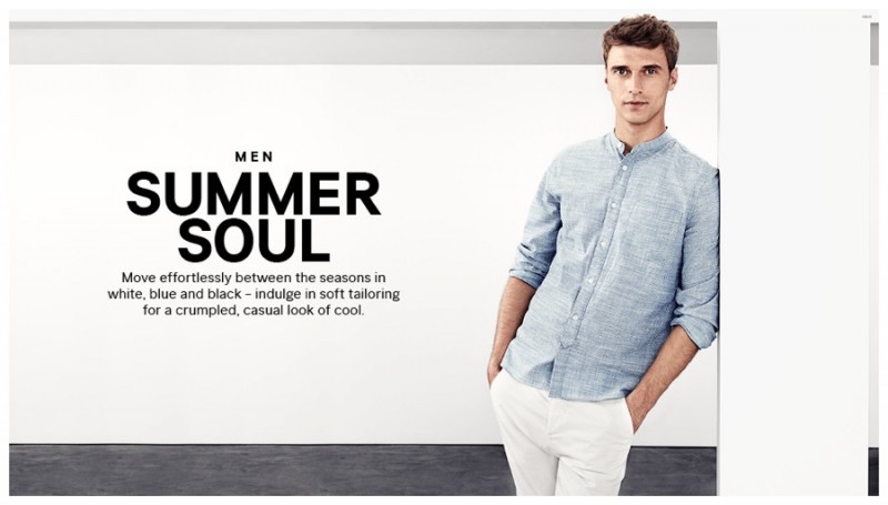 HM estate degli uomini di stile di Clement Chabernaud 2015 004 800x455 Summer Soul: Clément Dons H & M Casual Fashions