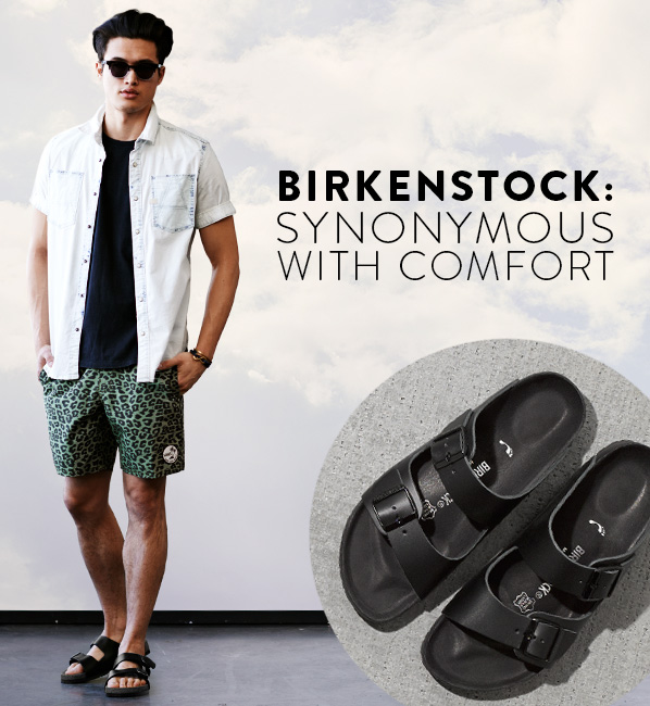 birkenstock sandals mens fashion