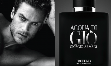 Model Jason Morgan for Giorgio Armani Acqua di Gio Profuma fragrance campaign