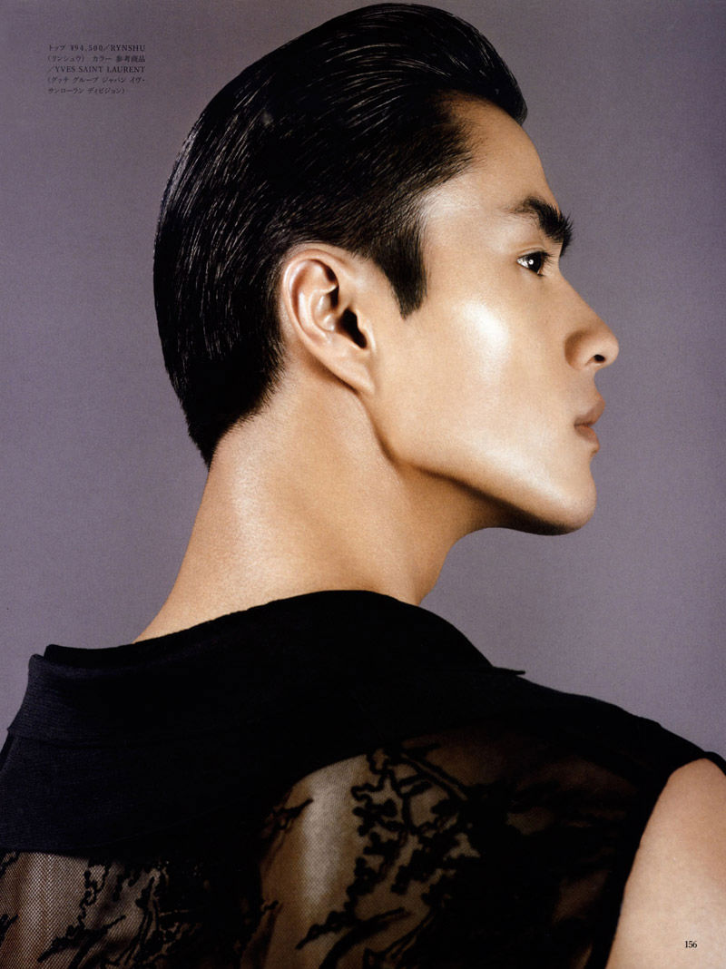 zhaolei vhj6 <b>Zhao Lei</b> by Ben Weller for Vogue Hommes Japan - zhaolei-vhj6